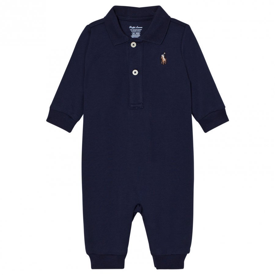 Ralph Lauren Navy Baby One-Piece Body