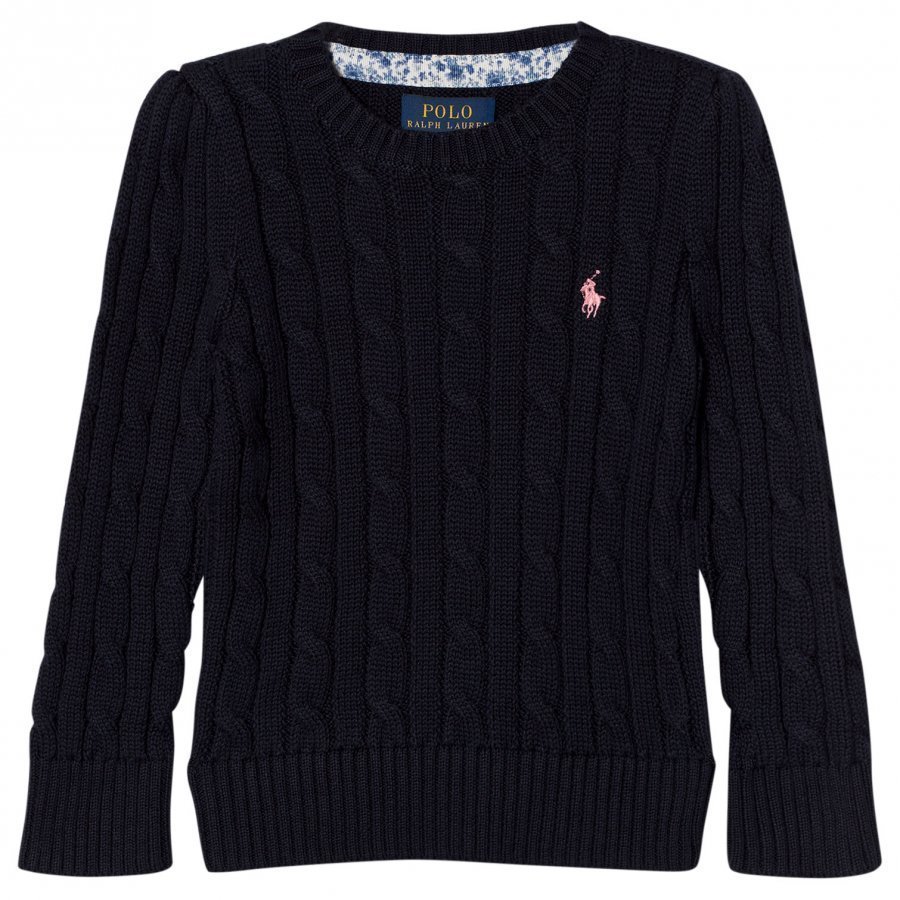 Ralph Lauren Navy Cable Knit Sweater Paita