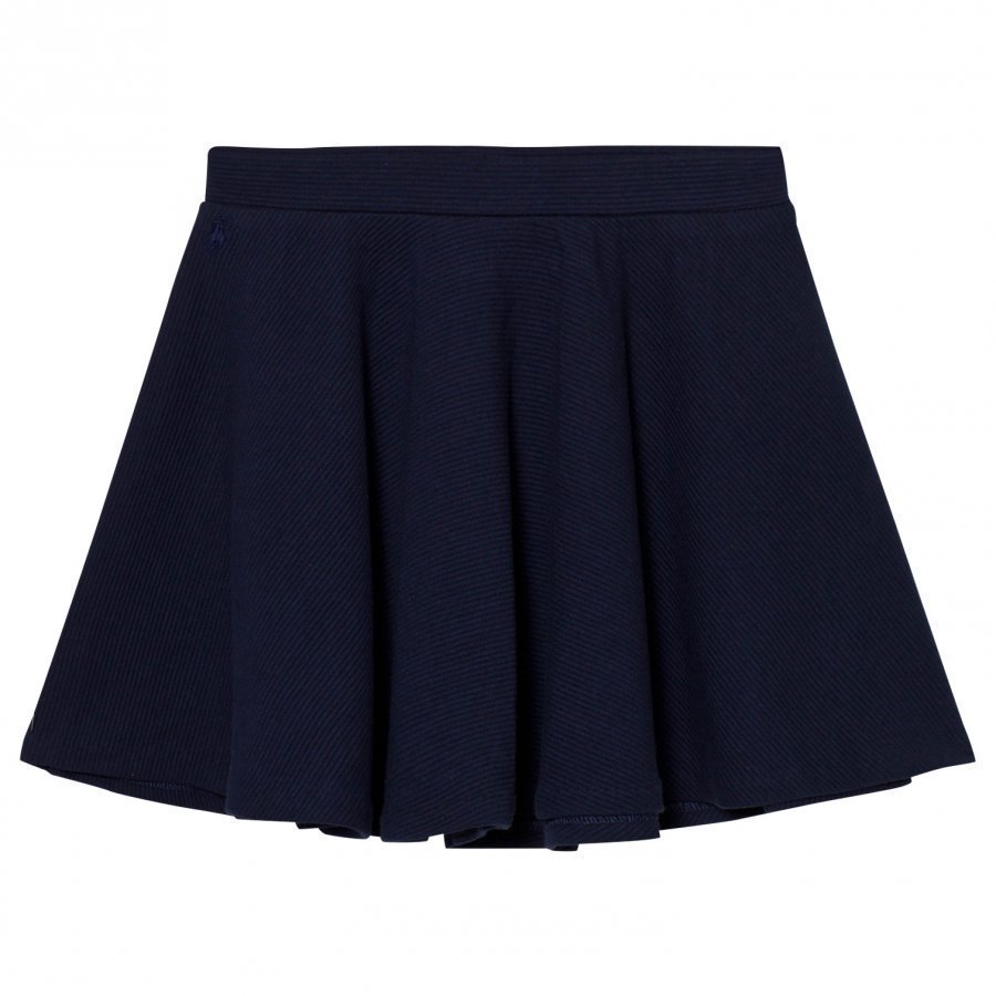 Ralph Lauren Navy Circle Skirt Lyhyt Hame