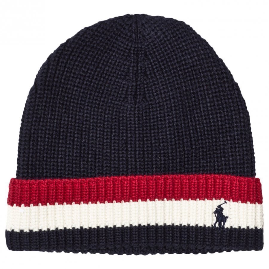 Ralph Lauren Navy/Red Beanie Pipo