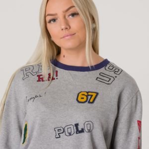 Ralph Lauren Novel Crew Neck Neule Harmaa