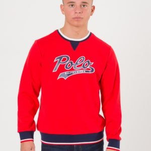 Ralph Lauren Novel Crew Neck Sweater Neule Punainen