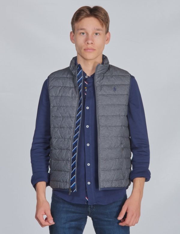 Ralph Lauren Packable Vst Outerwear Vest Liivi Harmaa