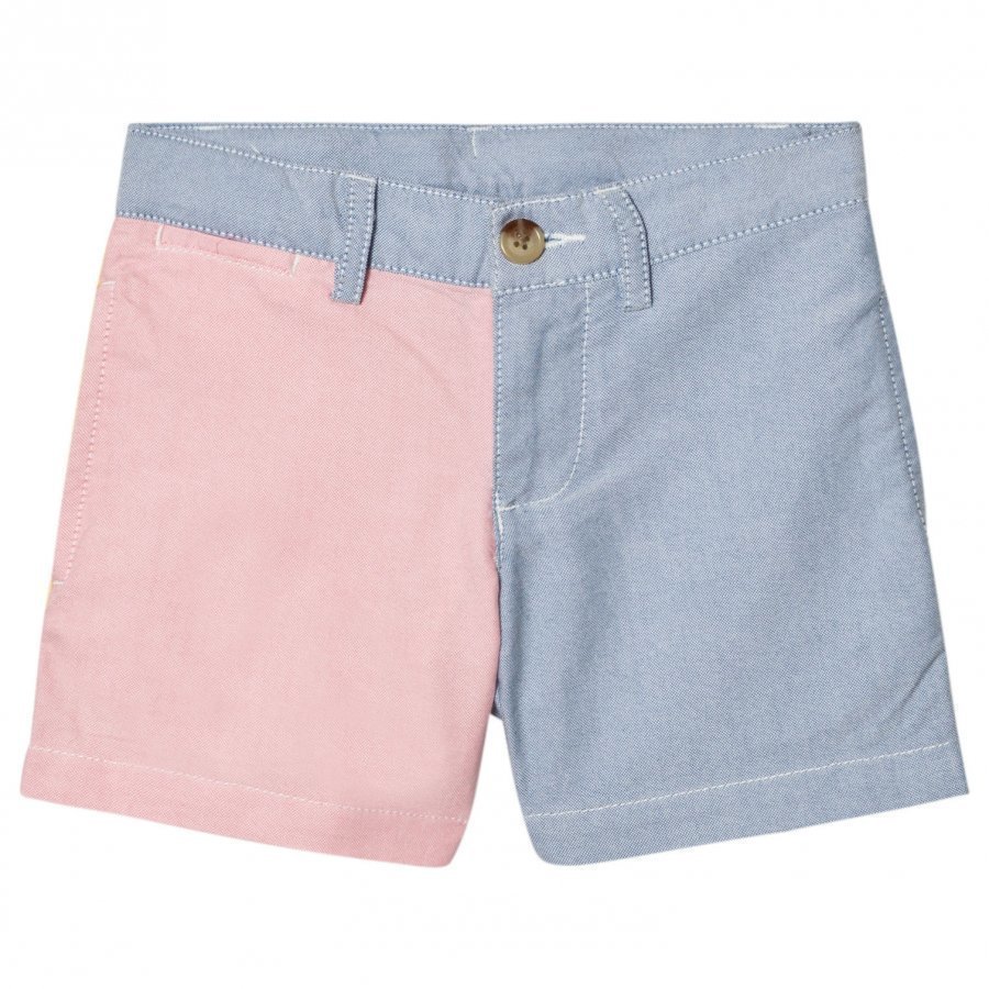 Ralph Lauren Patchwork Cotton Oxford Short Shortsit