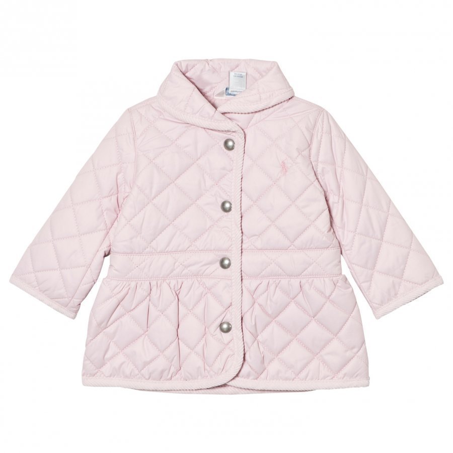 Ralph Lauren Pink Quilted Barn Jacket Tikkitakki