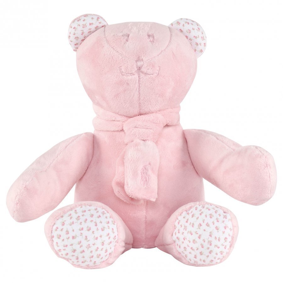 Ralph Lauren Plush Bear Powder Pink Aktiviteettilelu