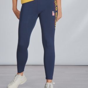 Ralph Lauren Polo Sport L Bottoms Legging Leggingsit Sininen