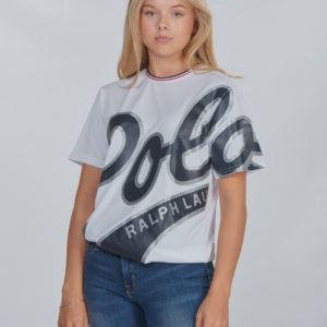 Ralph Lauren Polo Ss Tee Tops T Shirt T-Paita Valkoinen