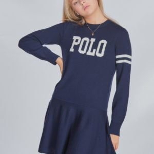 Ralph Lauren Polo Sw Dres Dresses Sweater Mekko Sininen