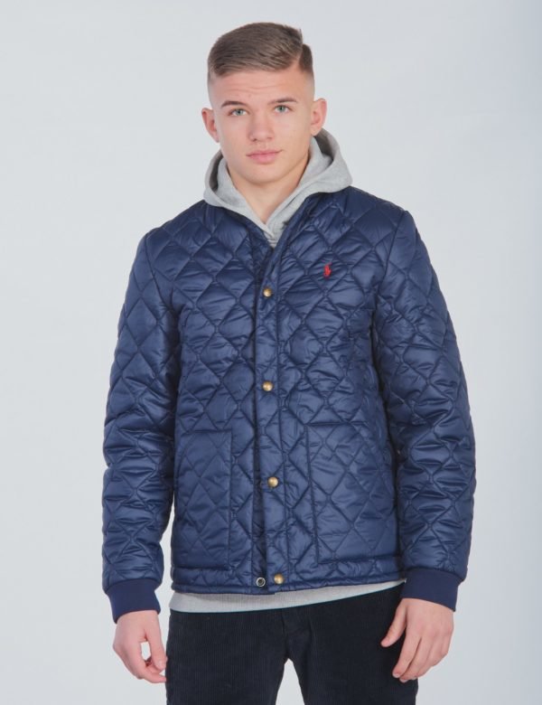 Ralph Lauren Poly Quilted Jacket Takki Sininen