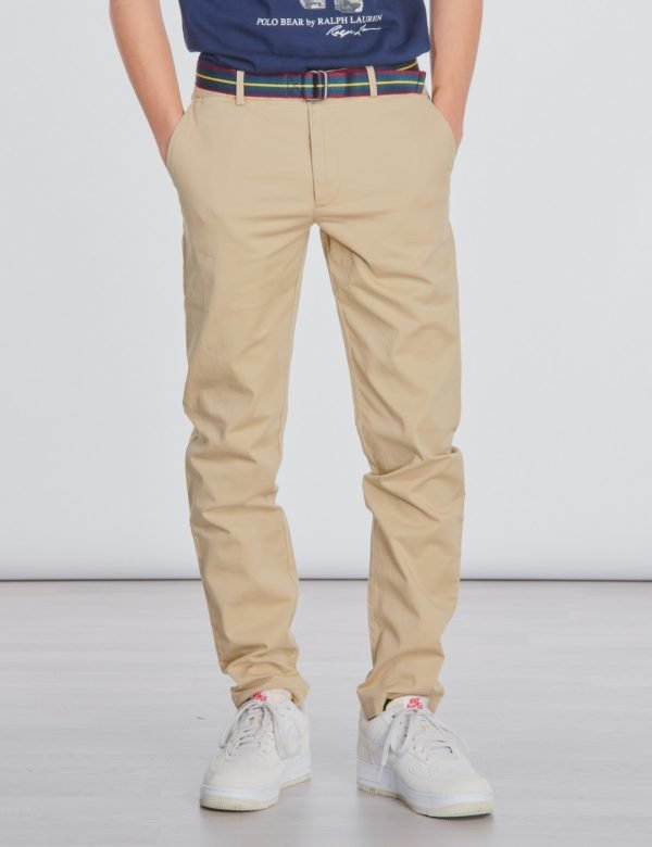 Ralph Lauren Preppy Pant Bottoms Pant Housut Beigestä