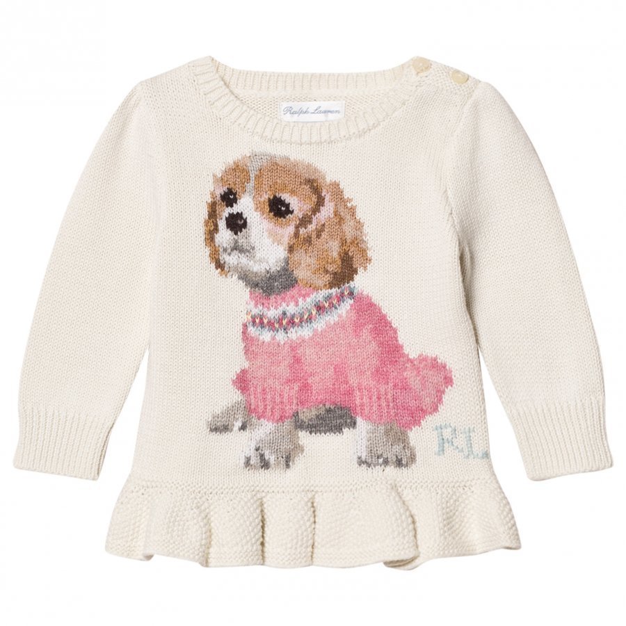 Ralph Lauren Puppy Peplum Infant Sweater Oloasun Paita