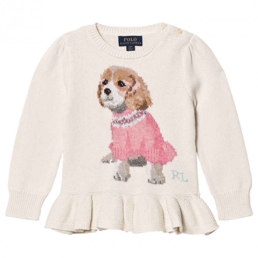 Ralph Lauren Puppy Peplum Kids Sweater Oloasun Paita