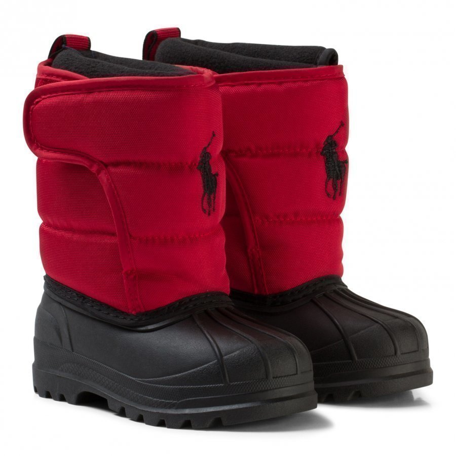 Ralph Lauren Red Hamilten Ii Snowboots With Red Pony Talvisaappaat