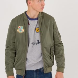 Ralph Lauren Revers Jacket Takki Vihreä