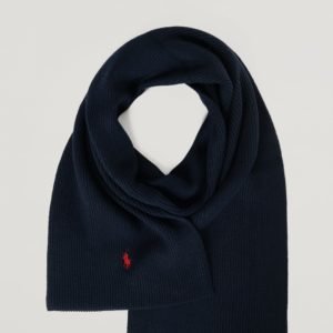 Ralph Lauren Rib Scarf Kaulaliina Sininen