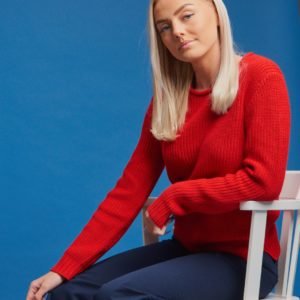 Ralph Lauren Roll Neck Sw Tops Sweater Neule Punainen
