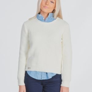 Ralph Lauren Roll Neck Sw Tops Sweater Neule Valkoinen