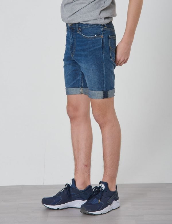 Ralph Lauren Rolled Short Bottoms Denim Shortsit Sininen