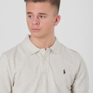 Ralph Lauren Slim Polo Pikee Beigestä