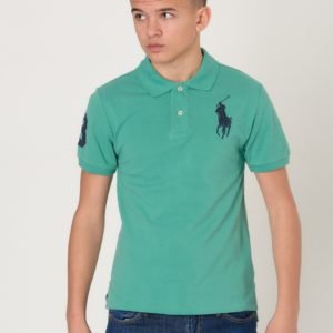 Ralph Lauren Slim Polo Pikee Vihreä