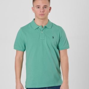 Ralph Lauren Slim Polo Pikee Vihreä