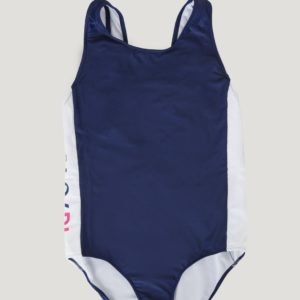 Ralph Lauren Solid Swimwear 1 Pc Swim Uimapuku Sininen