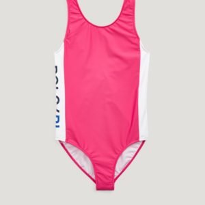Ralph Lauren Solid Swimwear 1 Pc Swim Uimapuku Vaaleanpunainen
