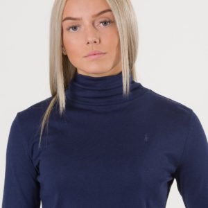 Ralph Lauren Solid Turtleneck Neule Sininen