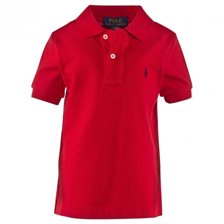 Ralph Lauren Ss Classic Polo New Red Pikeepaita