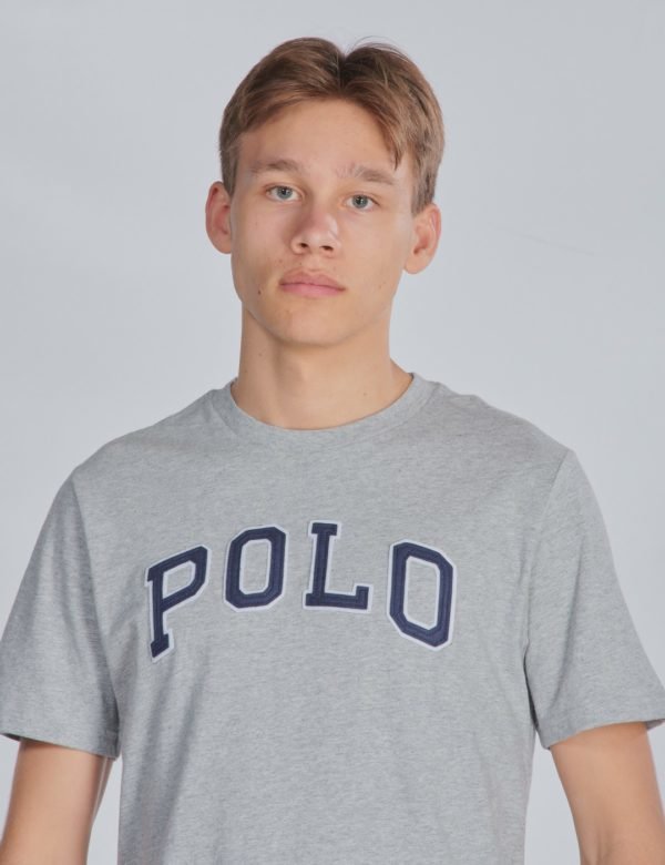 Ralph Lauren Ss Cn Tops T Shirt T-Paita Harmaa