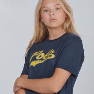 Ralph Lauren Ss Cn Tops T Shirt T-Paita Sininen