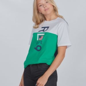 Ralph Lauren Ss Cn Tops T Shirt T-Paita Valkoinen