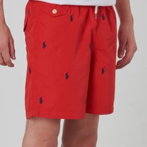 Ralph Lauren Traveler Sh Swimwear Boardshort Uimashortsit Punainen