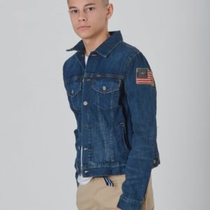 Ralph Lauren Trucker Jacket Takki Sininen