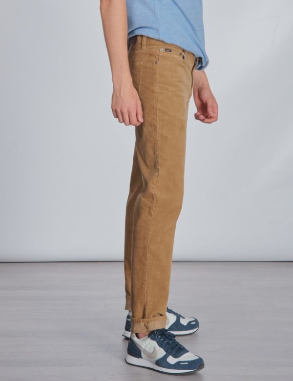 Ralph Lauren Varick 5 Pkt Bottoms Pant Housut Beigestä