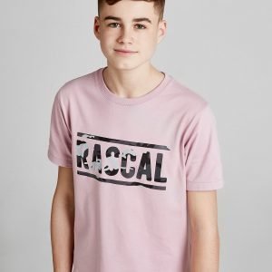 Rascal Camo Infill T-Shirt Vaaleanpunainen