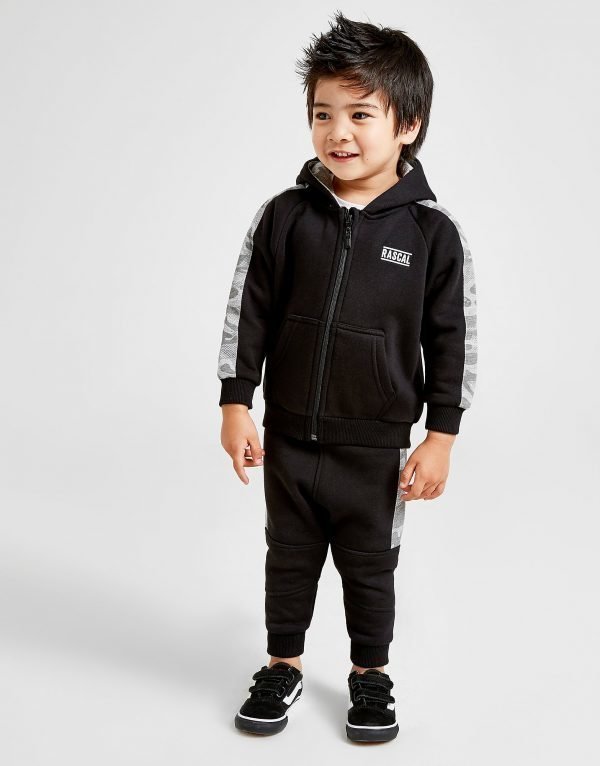 Rascal Excel Fleece Tracksuit Infant Musta