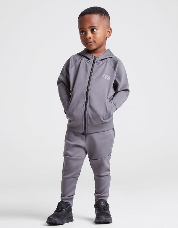 Rascal Mission Poly Tracksuit Infant Harmaa