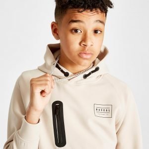 Rascal Quest Poly Overhead Hoodie Ruskea