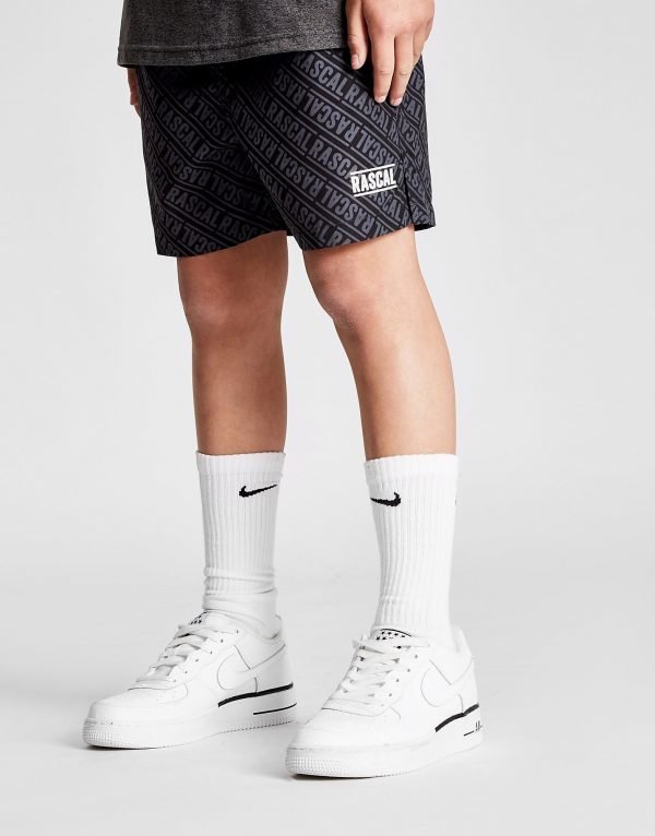 Rascal Repeat Logo Shorts Musta