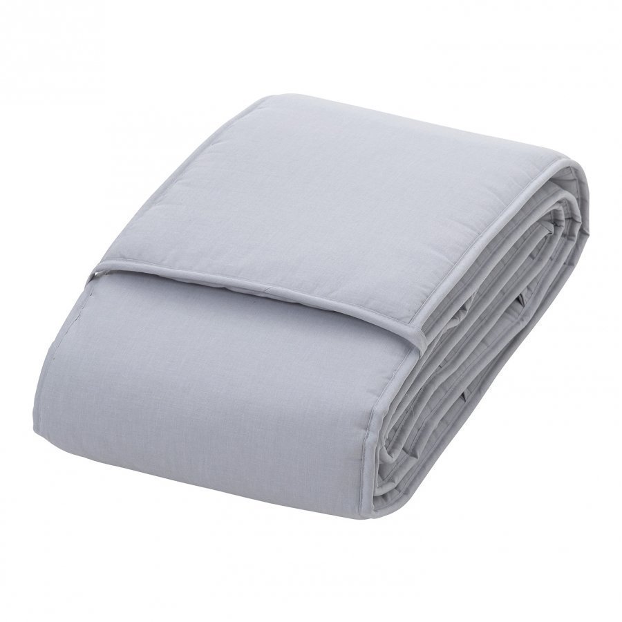 Rattstart Bed Bumper Crib Bed Grey Pinnasängyn Suoja