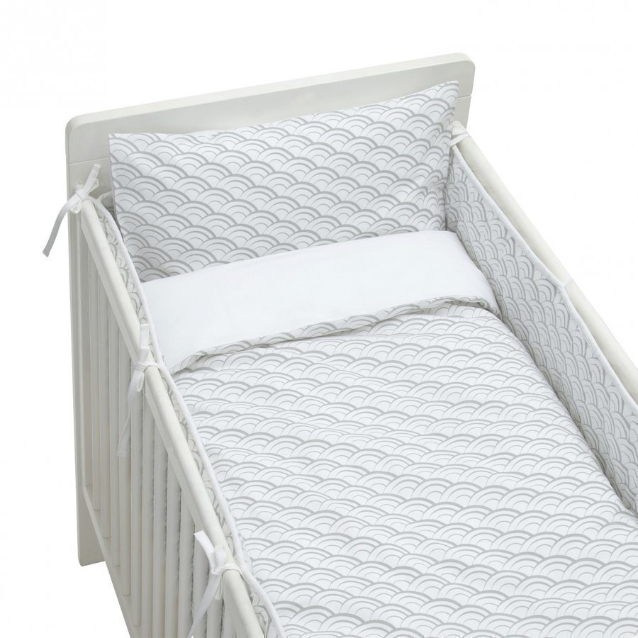 Rattstart Bed Set Crib Bed Waves Pussilakanasetti