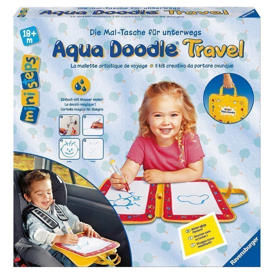 Ravensburger Ministeps Maalausalusta Aqua Doodle Travel