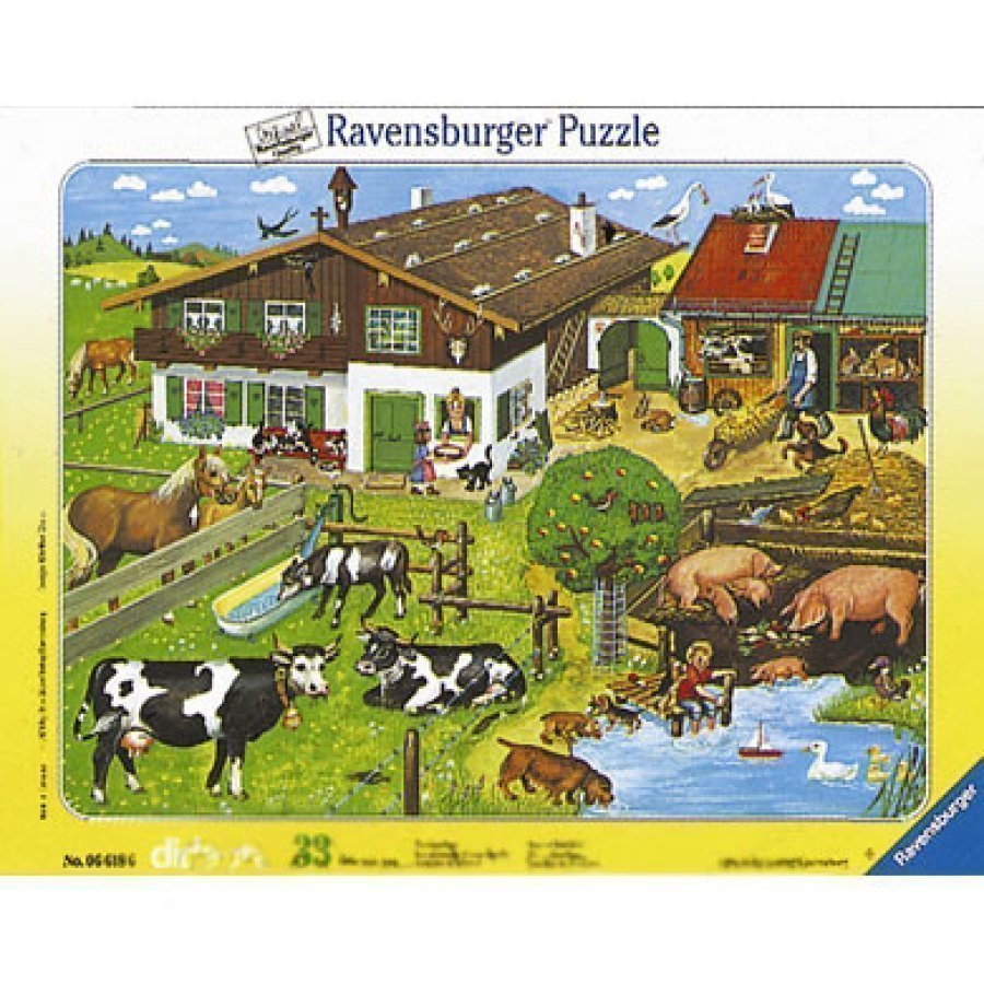 Ravensburger Palapeli Eläinperheet 33 Palaa