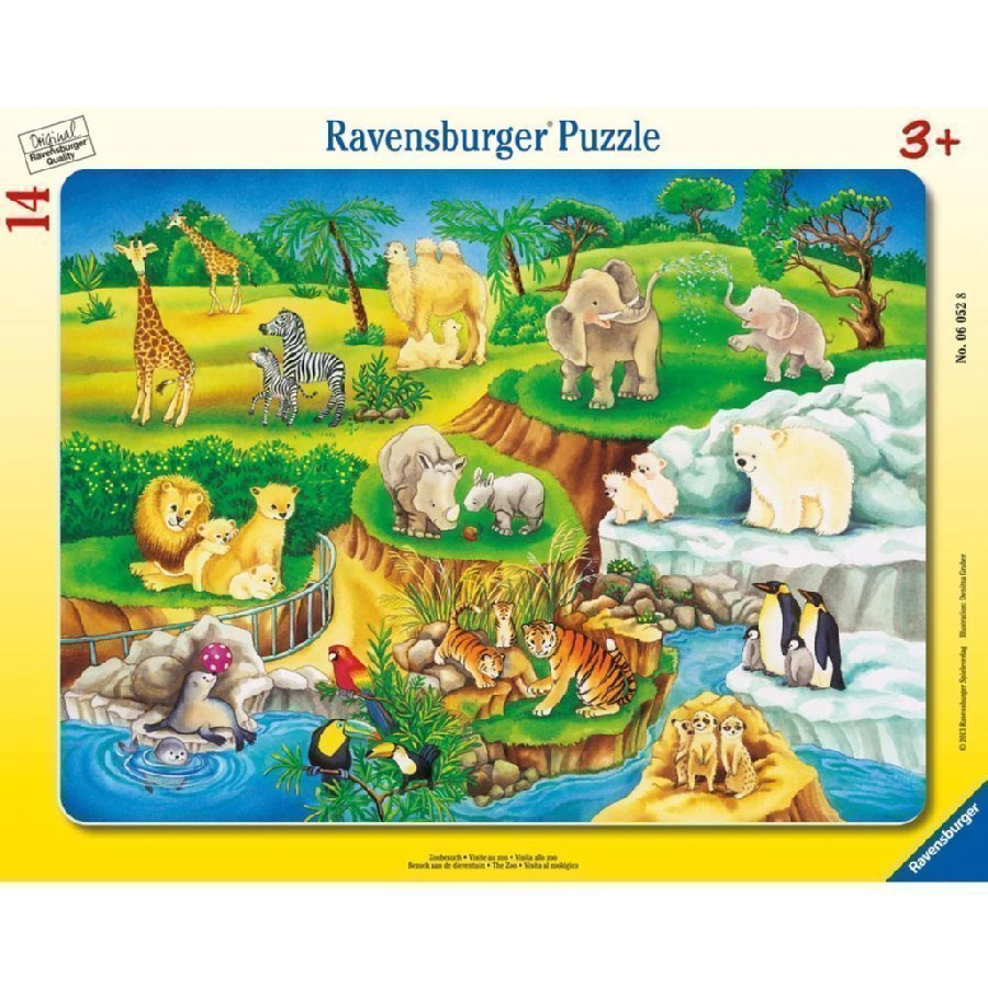 Ravensburger Palapeli Eläintarhassa 06052