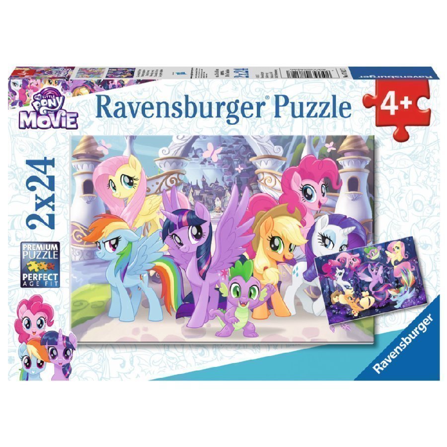 Ravensburger Palapeli My Little Pony Taianomaiset Ponit 2 X 24 Palaa