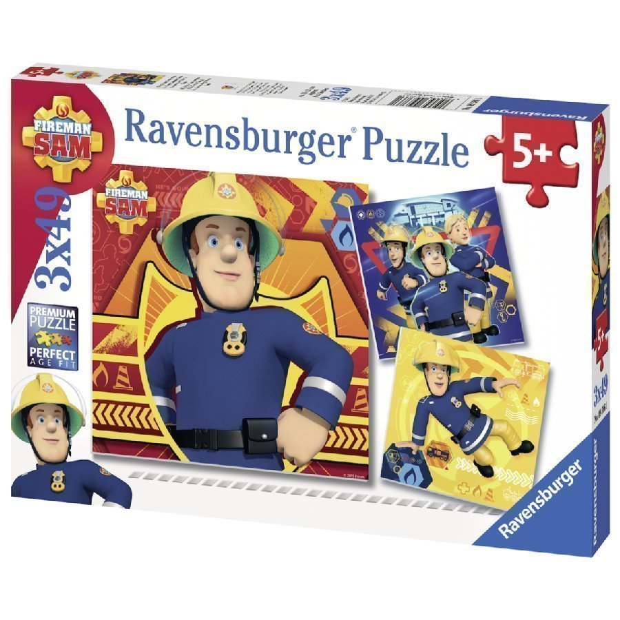 Ravensburger Palapeli Palomies Sami 3 X 49 Palaa