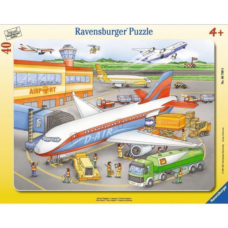 Ravensburger Palapeli Pieni Lentokenttä 40 Palaa