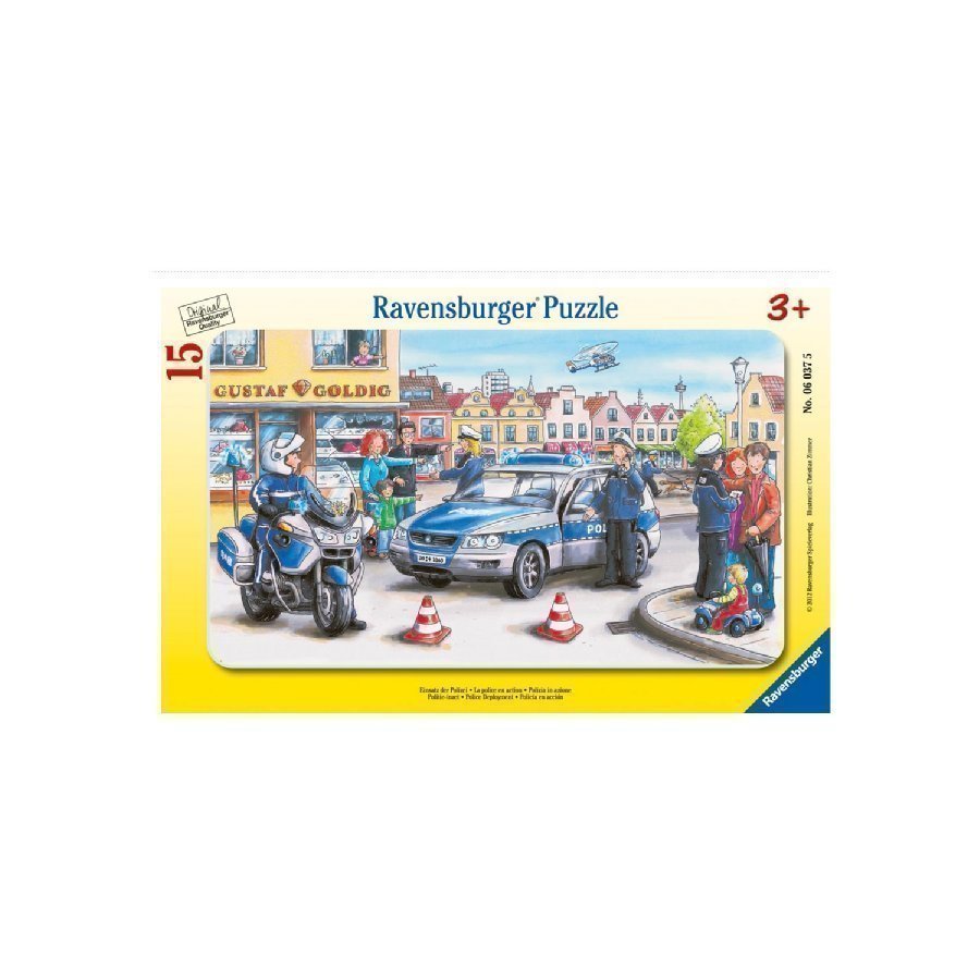 Ravensburger Palapeli Poliisipartio 15 Palaa 06037